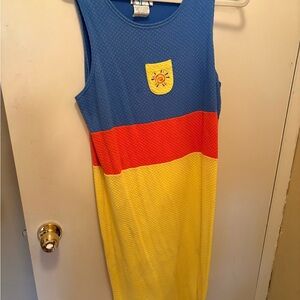 Colorful Sleeveless Dress